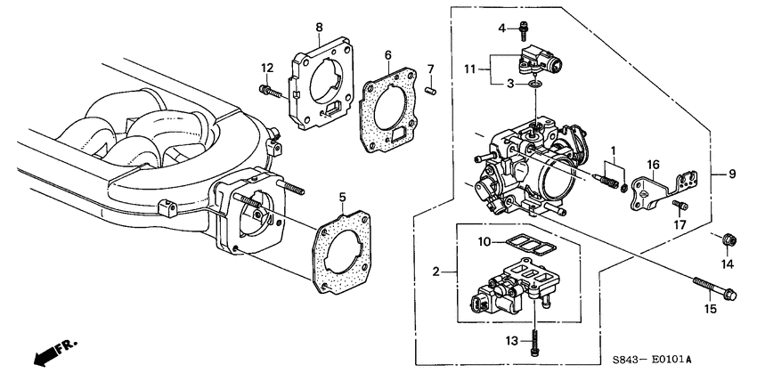Throttle body