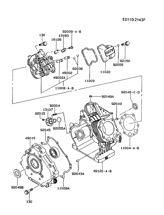 Cylinder/crankcase