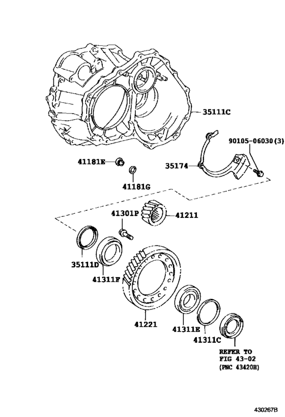 Front Axle Housing & Differential