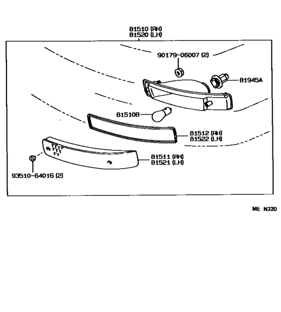Front Turn Signal Lamp