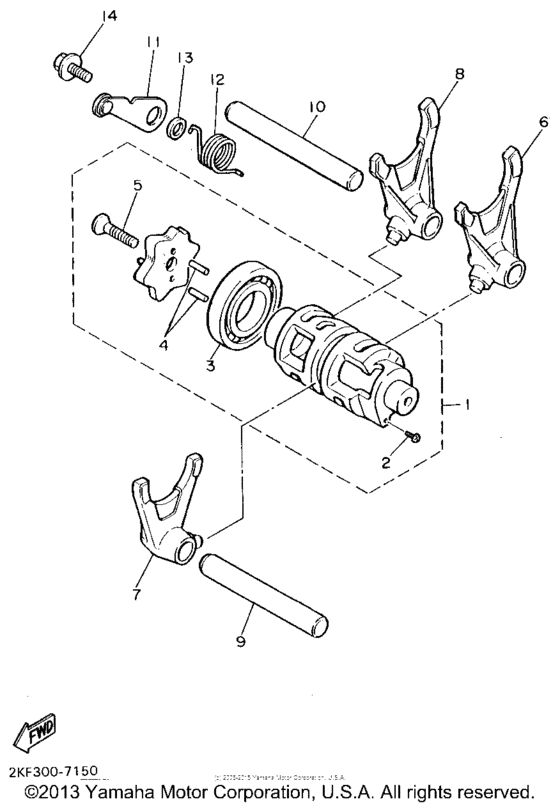 Shift Cam & Fork