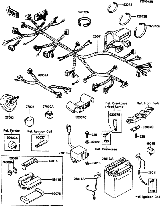 Chassis electrical equipment(1/2)
