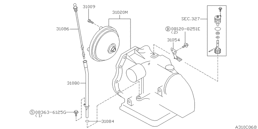Auto transmission,transaxle & fitting