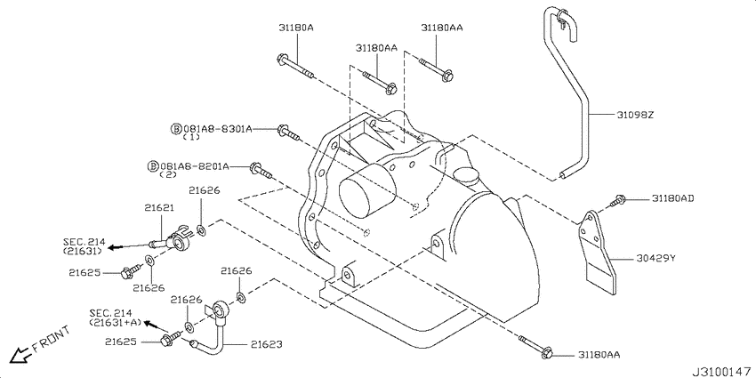 Auto transmission,transaxle & fitting