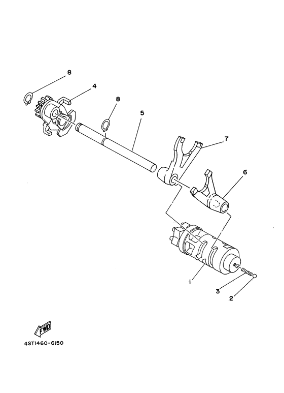 Shift Cam & Fork