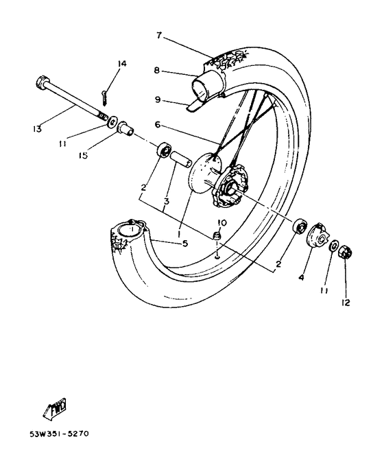 Front wheel
