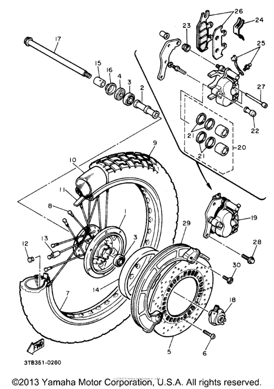 Front wheel