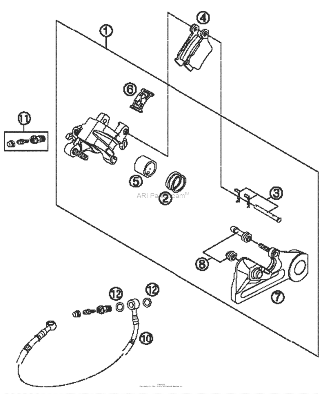 Break Caliper Front