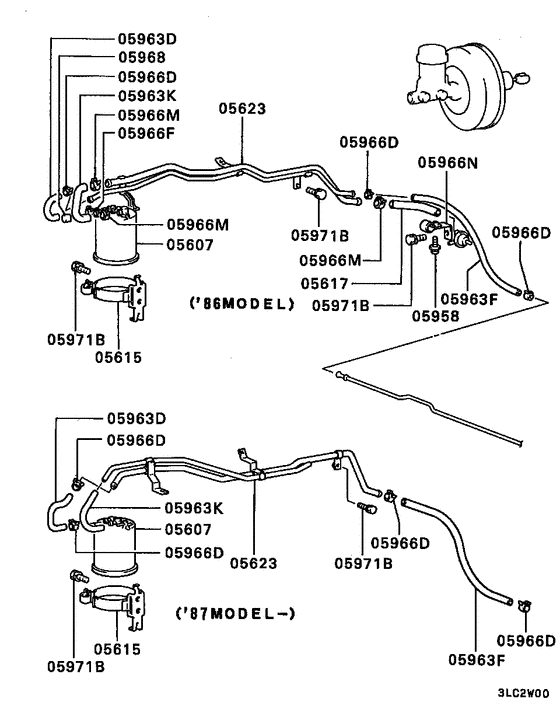 Fuel line & vapor gas control