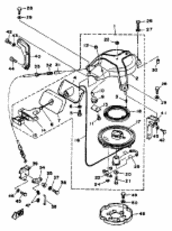 Manual starter