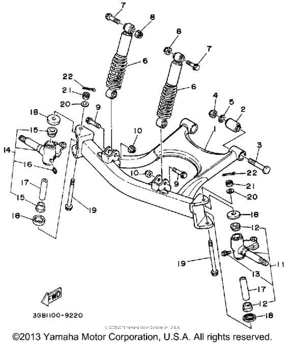 Front suspension-wheel