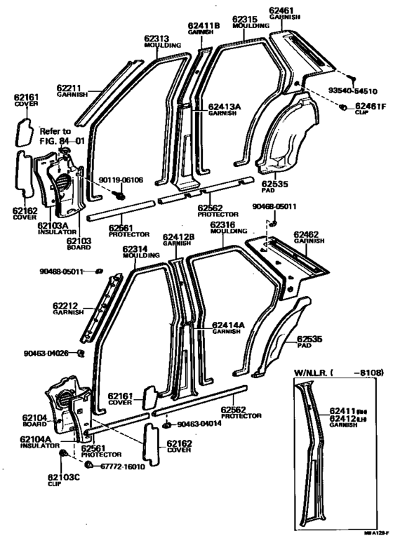 Inside Trim Board & Door Opening Trim Moulding