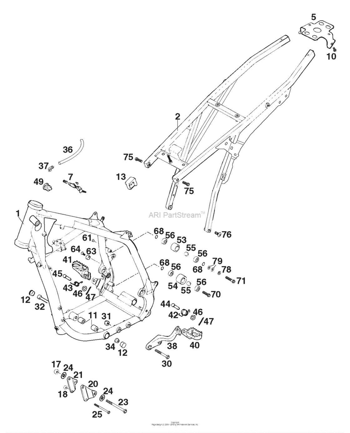 Frame, Sub Frame