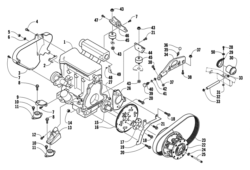 Engine And Related Parts