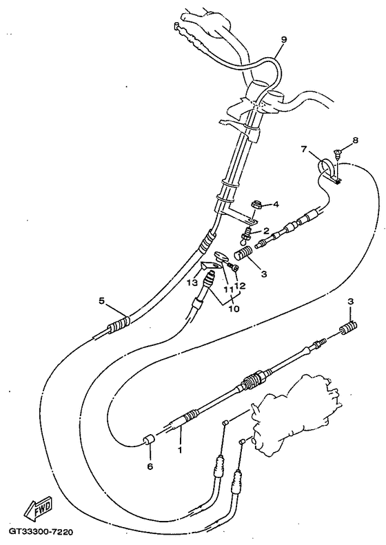 Control cable
