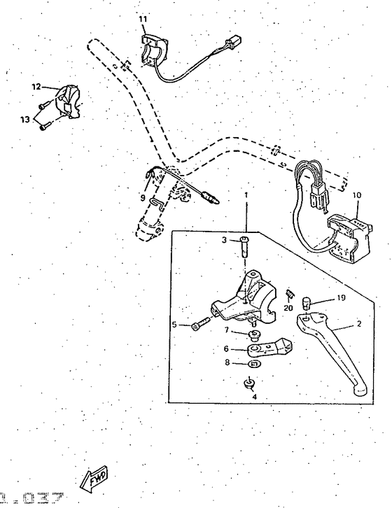 Handle switch & lever