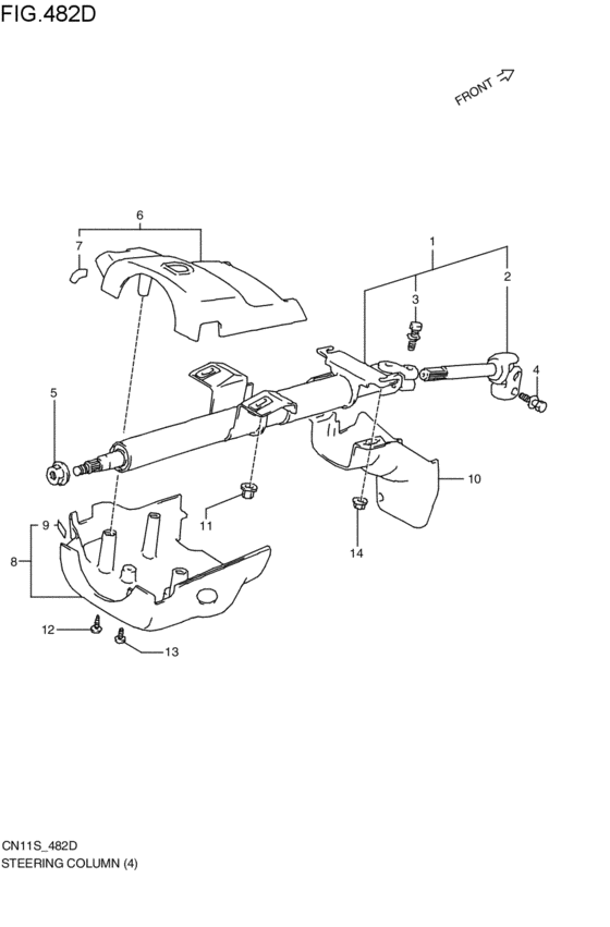 steering column