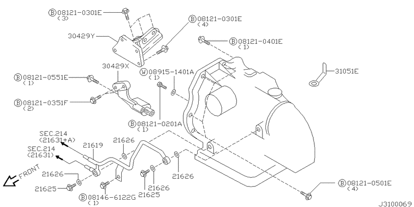 Auto transmission,transaxle & fitting