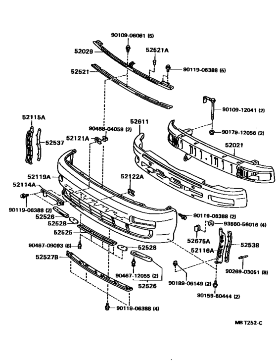 Front Bumper & Bumper Stay