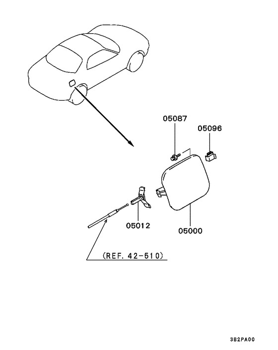Fuel filler lid & lock