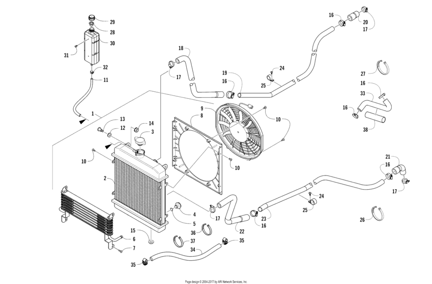 Радиатор & Патрубок системы охлаждения