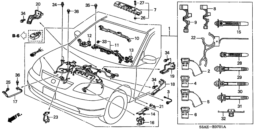 Engine wire harness