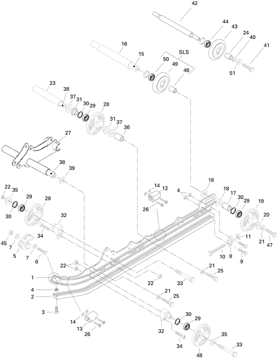 08- rear suspension formula s, sl