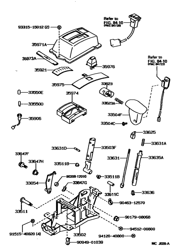 Shift Lever & Retainer