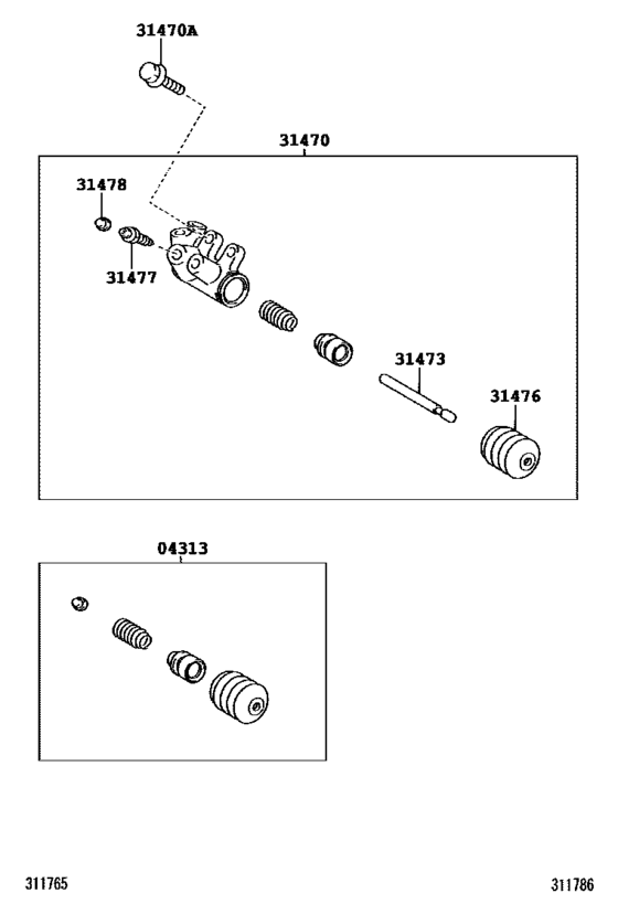 Clutch Release Cylinder