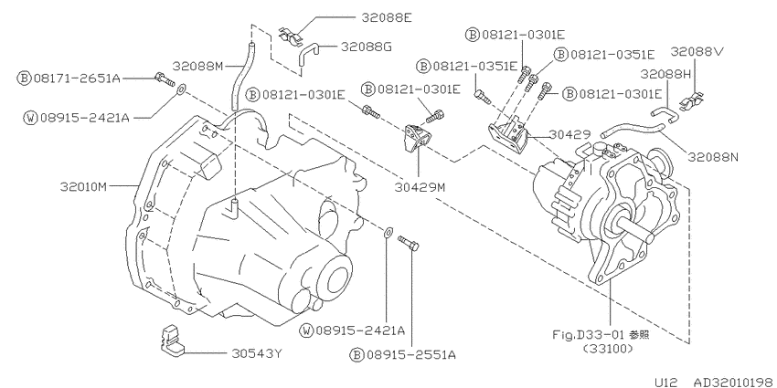 Transmission & transaxle assembly