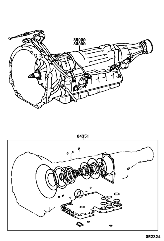 Transaxle Or Transmission Assy & Gasket Kit (Atm)