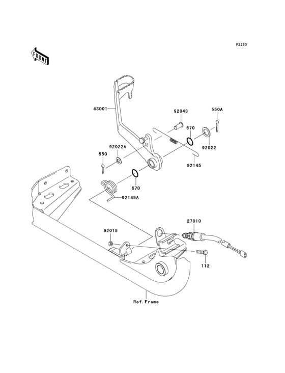 Brake pedal