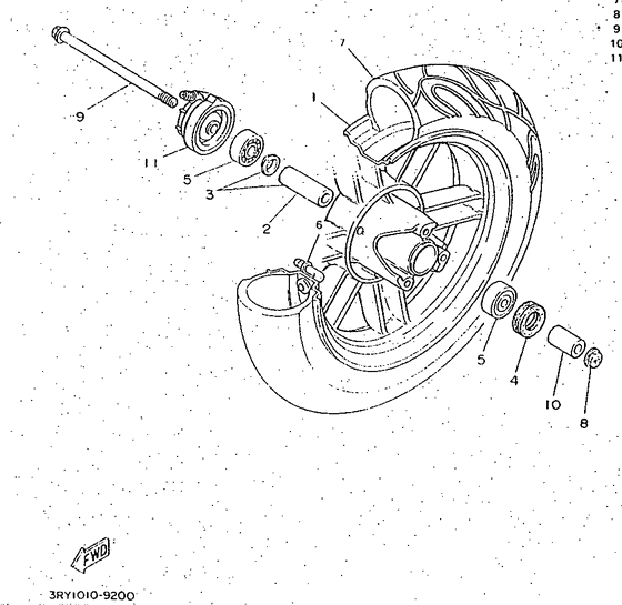 Front wheel