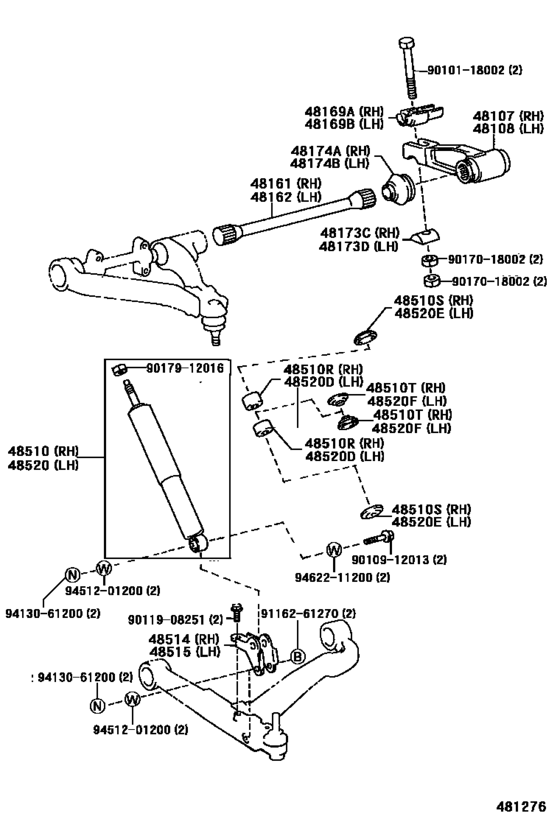 Front Spring & Shock Absorber