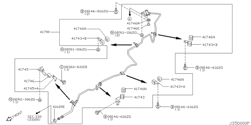 Transfer control parts
