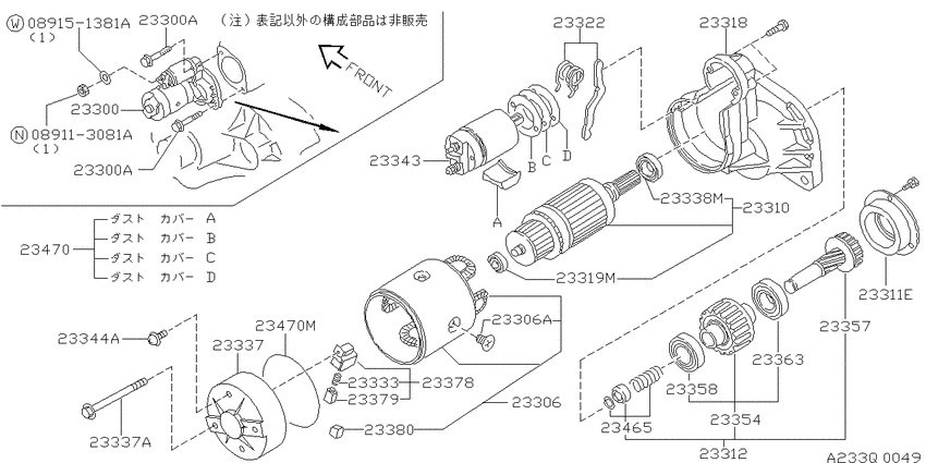 Starter motor