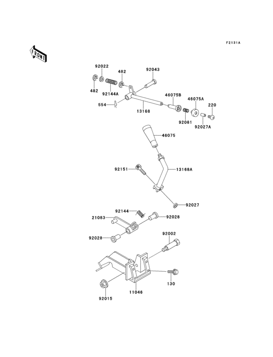 Frame fittings(lever)