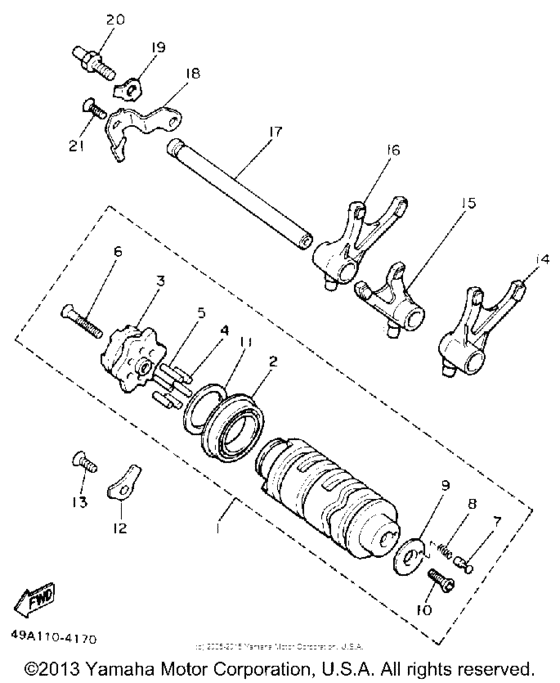 Shift Cam & Fork