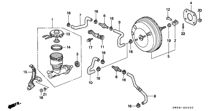 Brake master cylinder