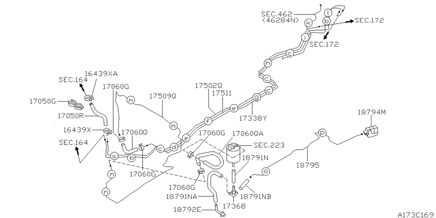 Fuel piping