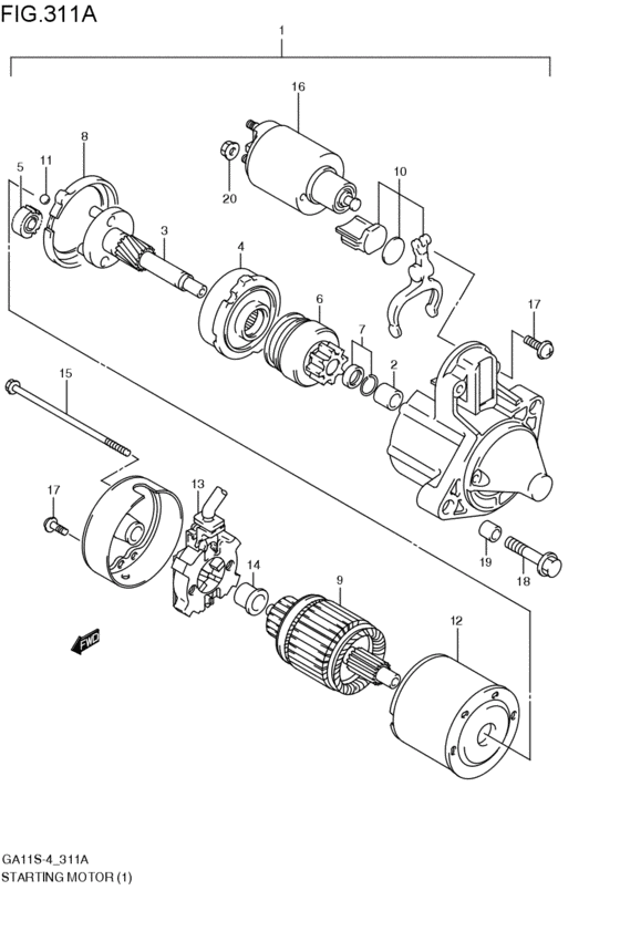 starting motor