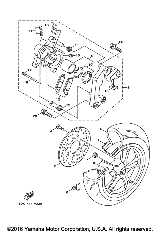 Rear wheel