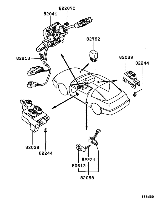 Switch & cigar lighter