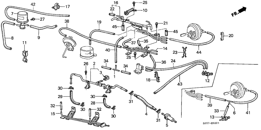 Carburetor tubing