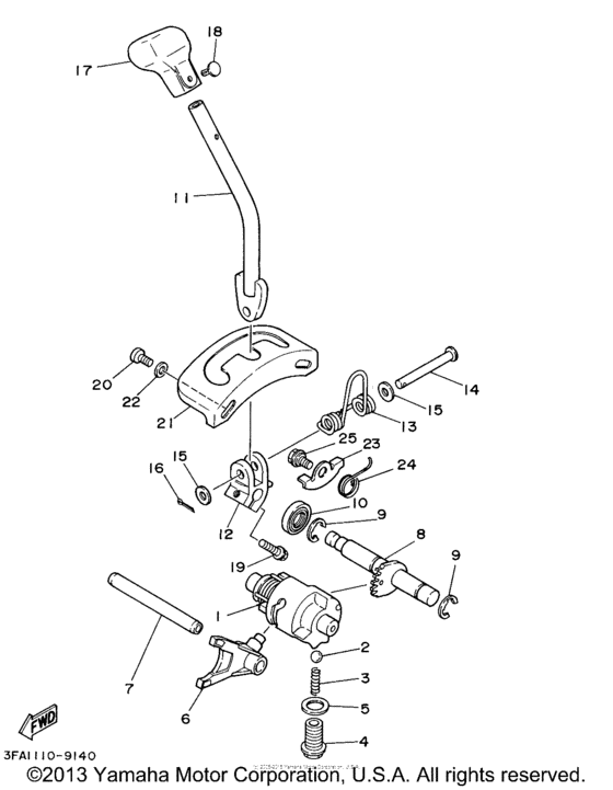Shift Cam & Fork