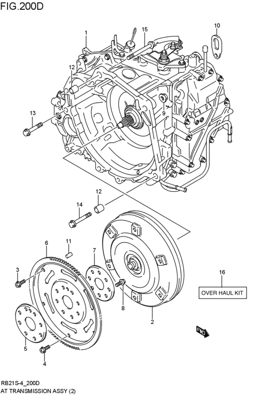 at - transmission assy