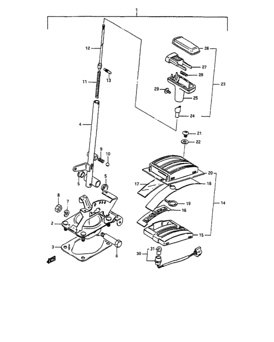 Selector lever