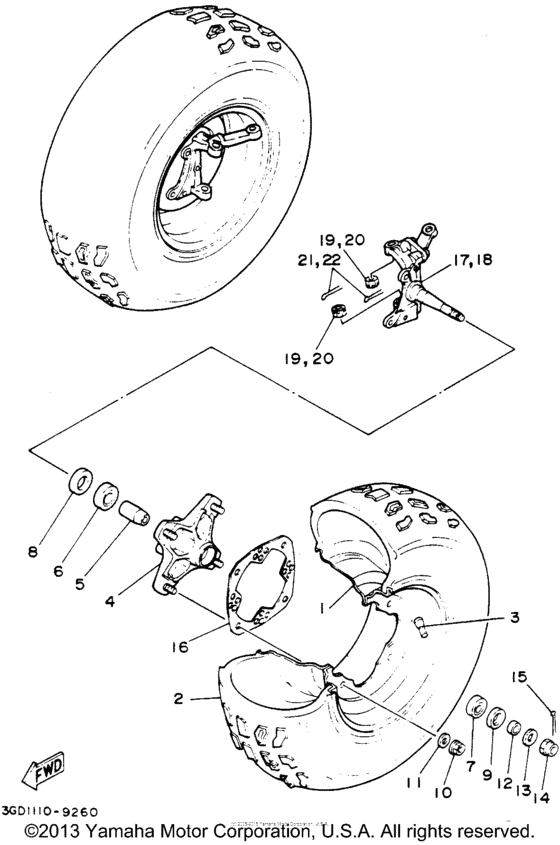 Front wheel