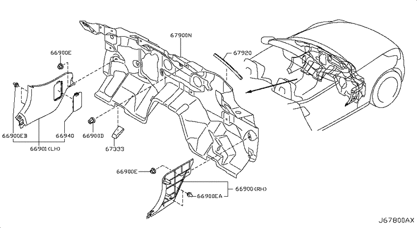 Dash trimming & fitting