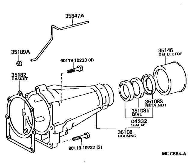 Extension Housing (Atm)
